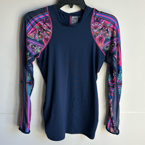 Lucky in Love Tops - Lucky in Love tennis long sleeve shirt small